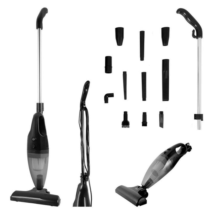 Aspirator fără Cablu Eldom TWINN Negru 500 W 2 în 1 13 Piese