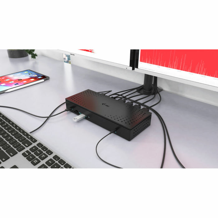 Dockstation i-Tec CAQUATTRODOCKPDPRO Negru