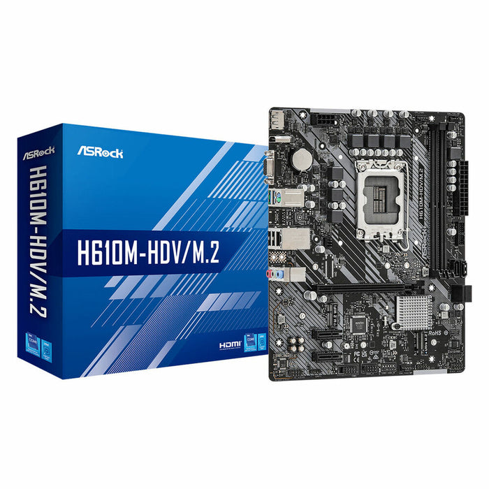 Placă de Bază ASRock H610M-HDV/M.2