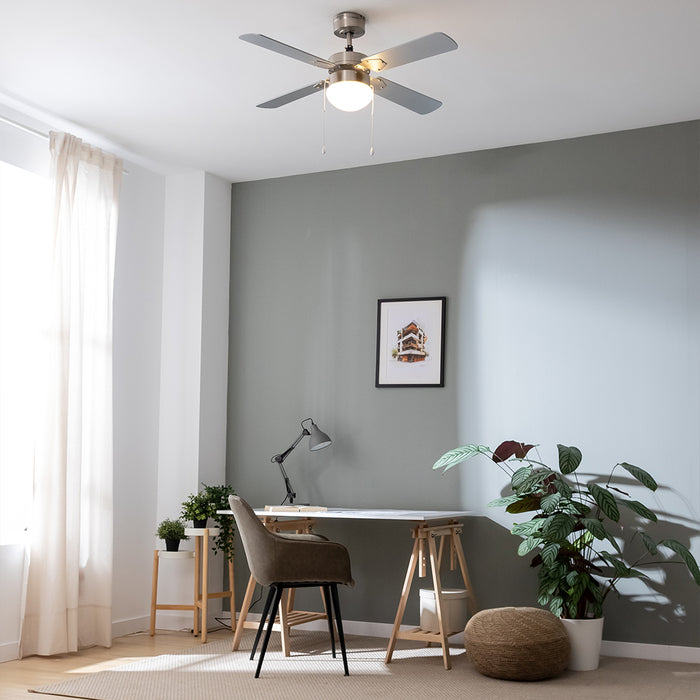 Ventilator de tavan Cecotec EnergySilence Aero 450, 50 W, diametru 106 cm, 3 trepte