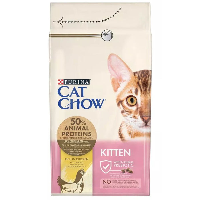 Mâncare pentru pisici Purina Cat Chow Kitten Pui 1,5 Kg