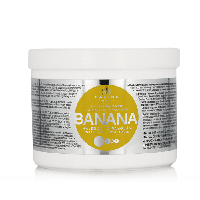 Mască Capilară Kallos Cosmetics Banana 500 ml