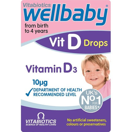 Vitamine Wellbaby Vitamina D3 picături 30ml