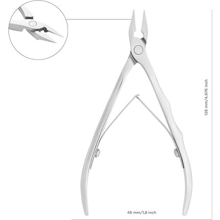 Cleste Unghii Staleks Expert 61 Argintiu, 12mm