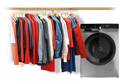 Mașină de spălat rufe cu încărcare frontală Cecotec EVVO PURE 12DX, 12 kg, 1400 rpm, 14 programe, inox