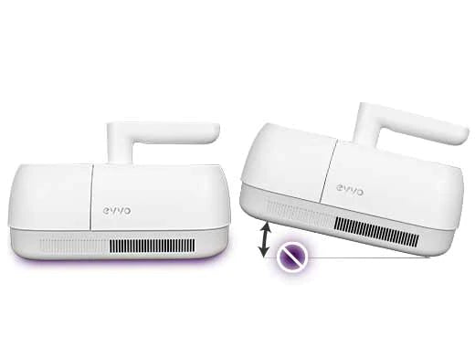 Aspirator de mână sterilizator Cecotec EVVO Ai Pure, 110 W, 7.500 Pa, recipient 350 ml, filtru HEPA și MIF