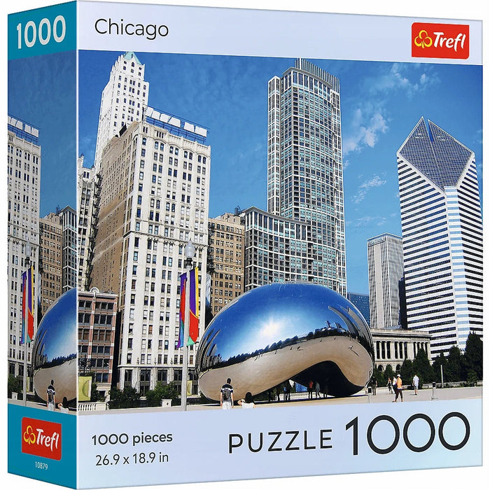 Puzzle Trefl Cities, Chicago, 1000 piese
