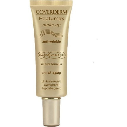 Fond de ten Coverderm Peptumax Anti Wrinkle, auriu, anti-îmbătrânire