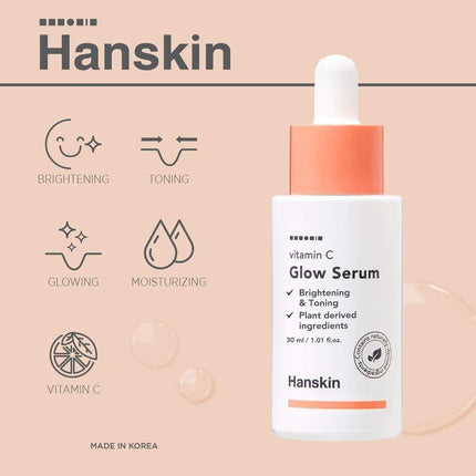 Serum Hanskin Glow cu Vitamina C 30ml