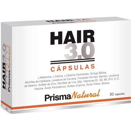 Capsule Hair 3.0, Prisma Natural, 30 capsule