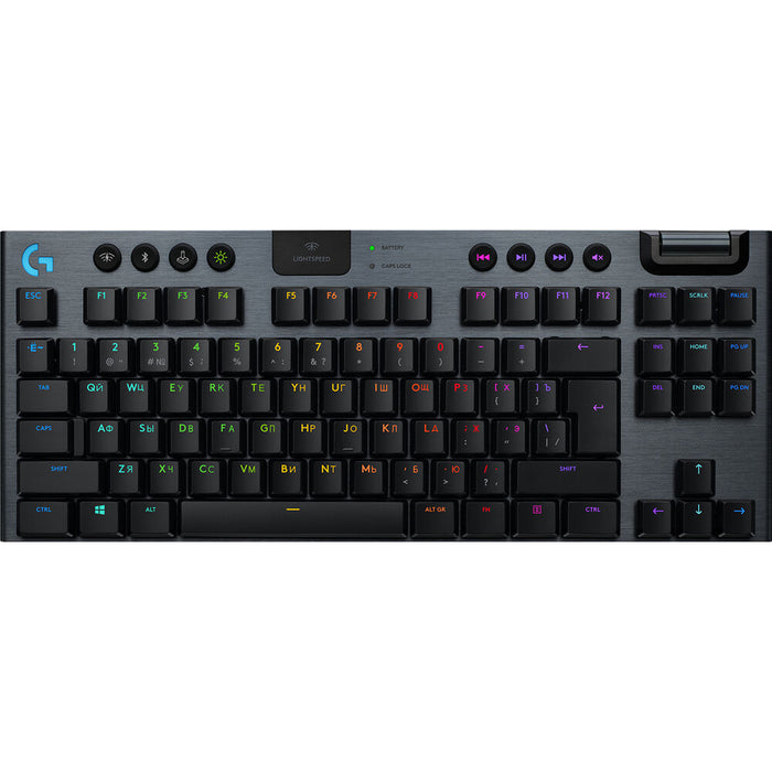 Tastatură Fără Fir Logitech 920-010589 portugheză Negru