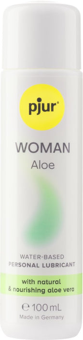 Lubrifiant pe bază de apă, pjur WOMAN Aloe, 100 ml