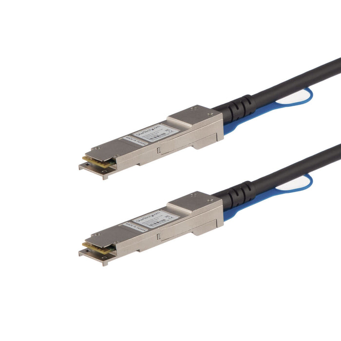Cablu de Rețea Rigid UTP Categoria 6 Startech QSFP40GPC1M Negru 1 m