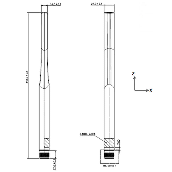 Antenă Wifi Extreme Networks ML-2452-HPA6-01