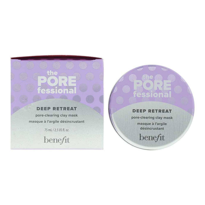 Mască de argilă Benefit The POREfessional Deep Retreat, pentru curățarea porilor, 75 ml