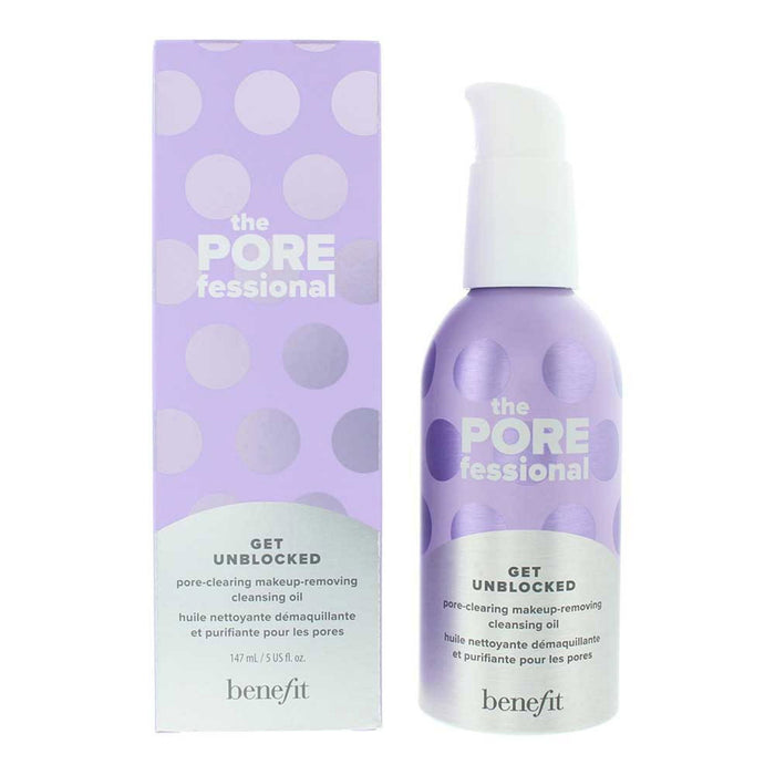 Ulei de curățare Benefit The POREfessional Get Unblocked, demachiant, pentru față, 147 ml