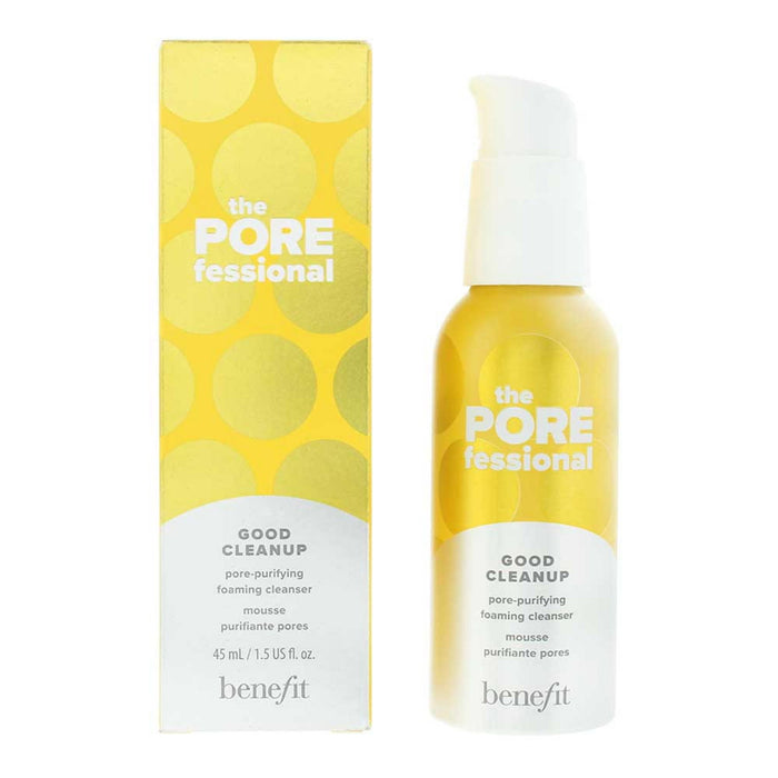 Cremă spumantă de curățare Benefit The POREfessional Good Cleanup, pentru purificarea porilor, 45 ml