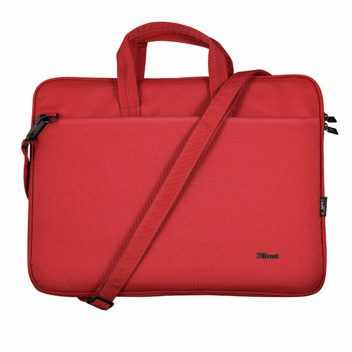 Servietă pentru Laptop Trust Bologna Roșu Monocrom