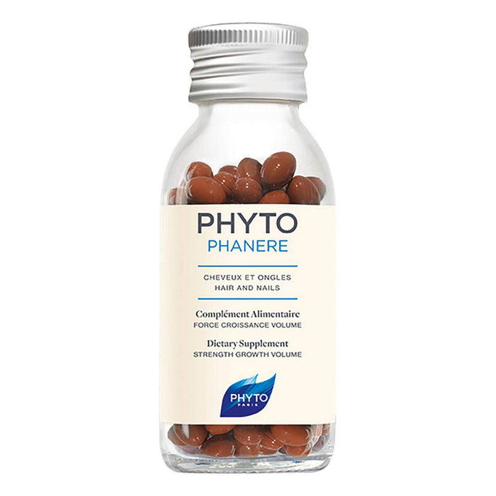 Supliment alimentar Phyto Phytophanère, pentru păr și unghii, cu biotină, vitamine și zinc, 120 capsule