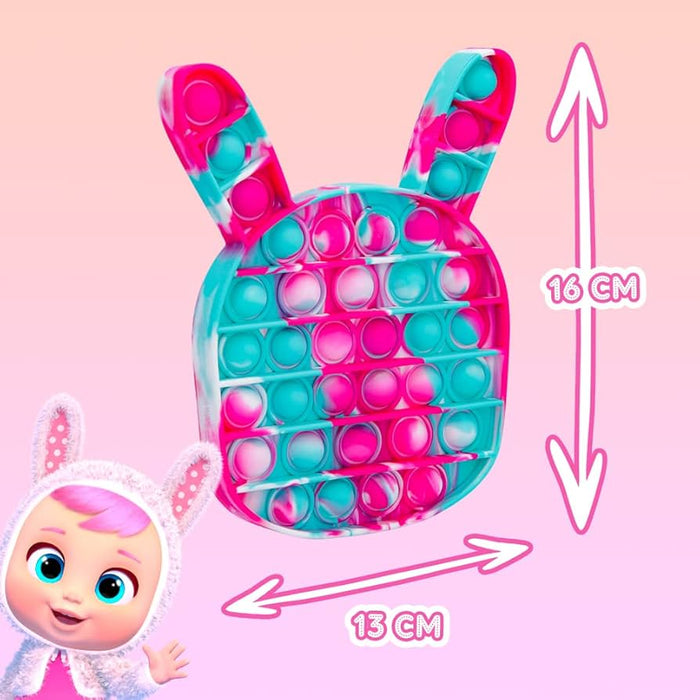 Jucărie senzorială IMC Cry Babies Pop It Coney, 3+ ani