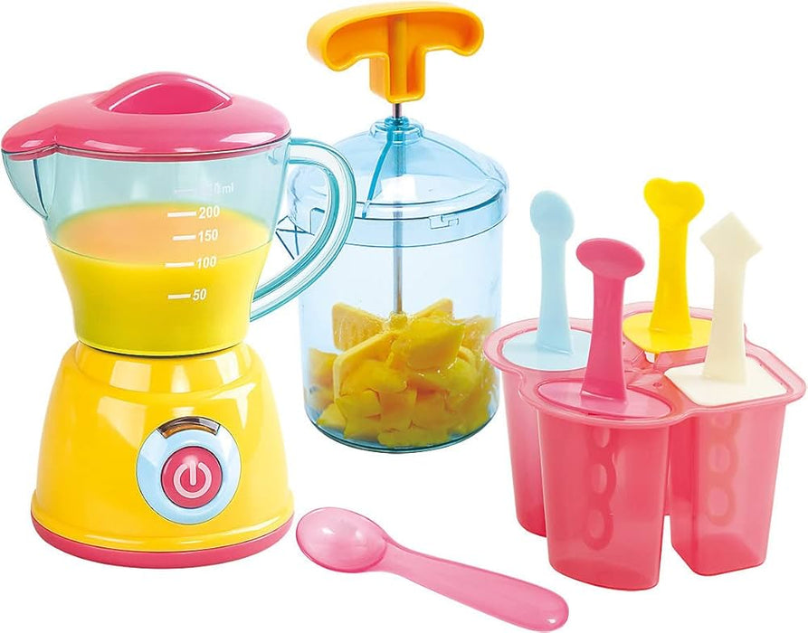 Set de joacă PlayGo My Ice Works, pentru prepararea înghețatei, blender cu baterii, 3+ ani