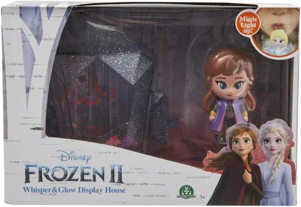 Căsuță de joacă Giochi Preziosi Disney Frozen II Whisper & Glow, cu figurină Anna, efect luminos, 3+ ani