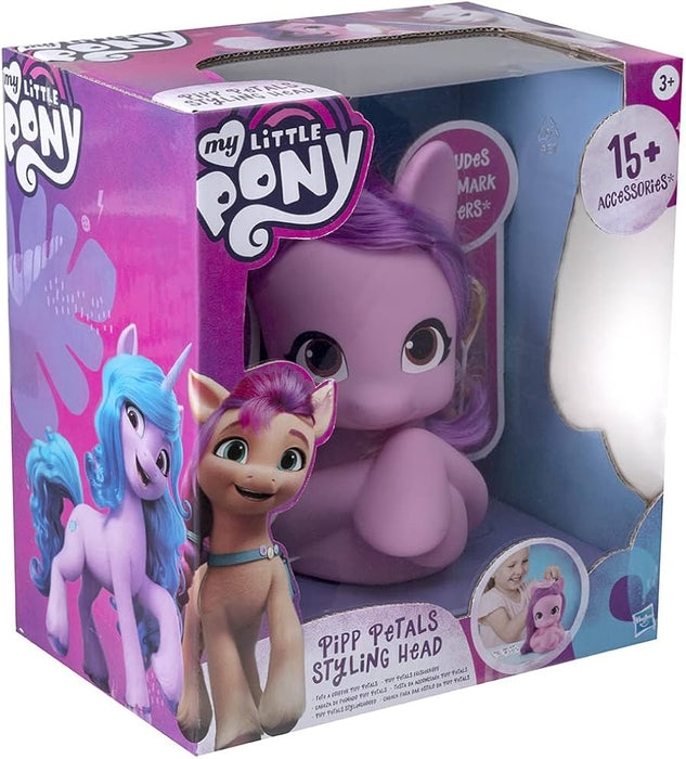 Jucărie de coafat Hasbro My Little Pony, Pipp Petals, peste 15 accesorii, 3+ ani