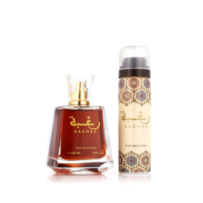 Set de Parfum Unisex Lattafa Raghba EDP 2 Piese