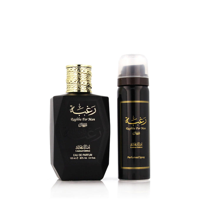 Set de Parfum Bărbați Lattafa EDP Raghba 2 Piese