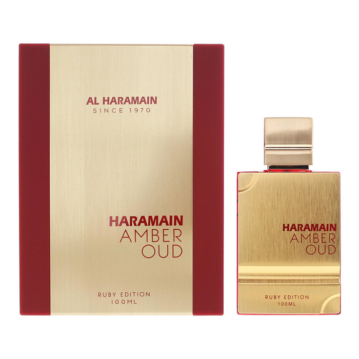 Apă de parfum Al Haramain Amber Oud Ruby Edition, unisex, 100 ml