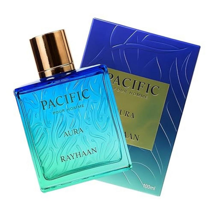 Apă de parfum Rayhaan Pacific Aura, pentru bărbați, 100 ml