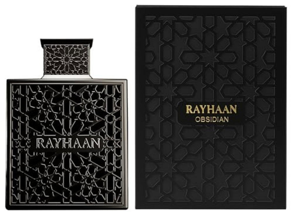 Apă de parfum Rayhaan Obsidian, pentru bărbați, 100 ml