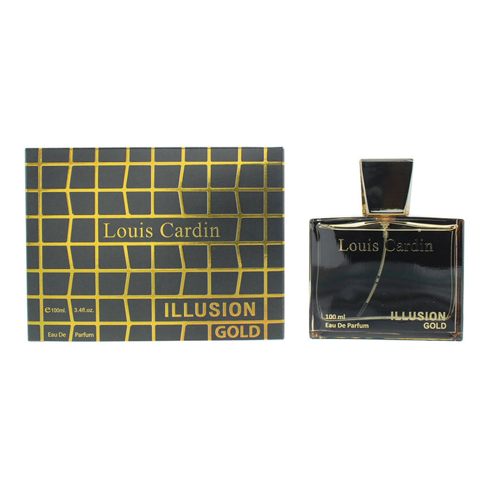 Apă de parfum Louis Cardin Illusion Gold, unisex, 100 ml