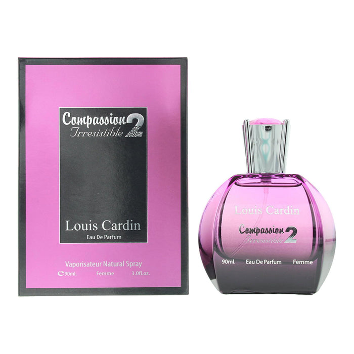Apă de parfum Louis Cardin Compassion 2 Irresistible, pentru femei, 90 ml