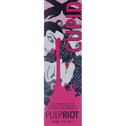 Vopsea de păr semi-permanentă Pulp Riot Cupid roz 114g