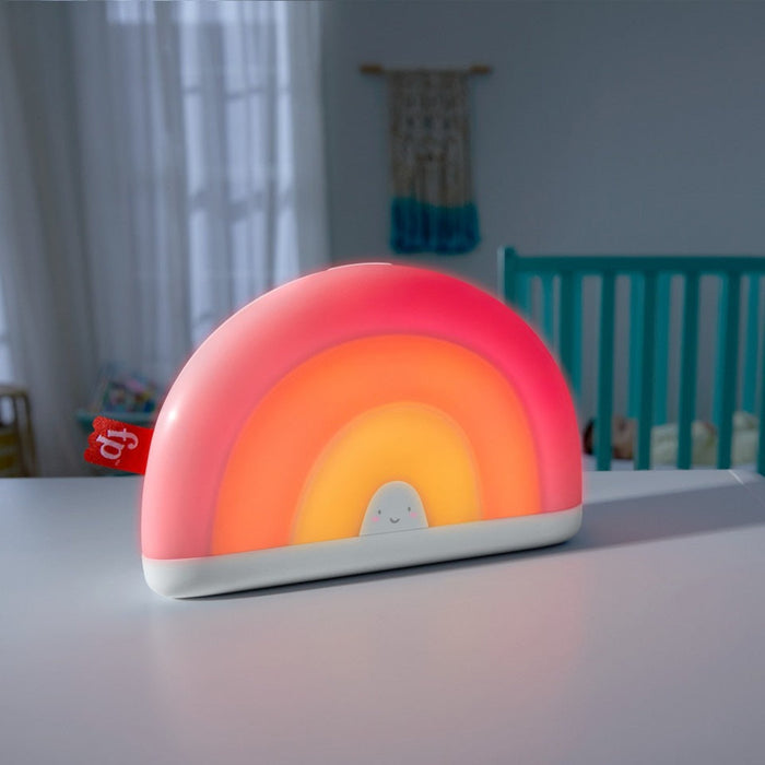 Lampă muzicală Mattel Fisher Price Soothe & Glow Rainbow, 0+ luni, 15/30/45 minute