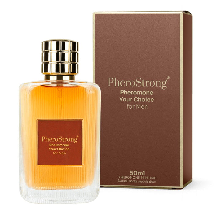 Parfum pentru bărbați, PheroStrong Your Choice, note proaspete, lemnoase și aromatice, 50 ml