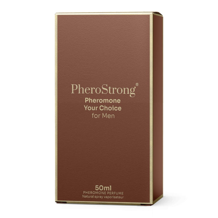 Parfum pentru bărbați, PheroStrong Your Choice, note proaspete, lemnoase și aromatice, 50 ml