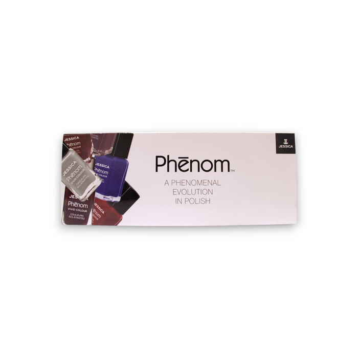 Set lacuri de unghii Jessica Phenom Vivid Colour + top coat Finale Shine, 4 buc.