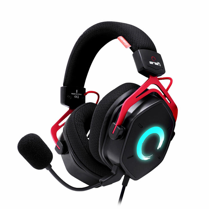 Căști cu Microfon FR-TEC Enso Negru Roșu Multicolor