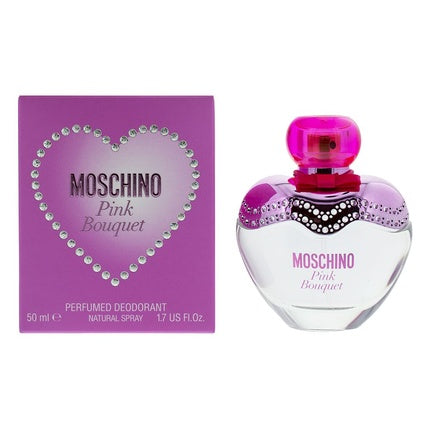 Deodorant Spray Moschino Pink Bouquet 50 ml pentru femei