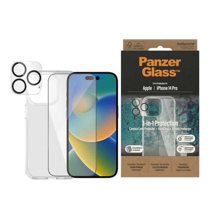 Membrană de Protecție pentru Ecran Panzer Glass B0402+2784 Monitor Apple iPhone 14 Pro