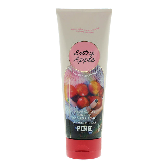 Loțiune de corp Victoria's Secret Pink Extra Apple, hidratare 24 de ore, 236 ml