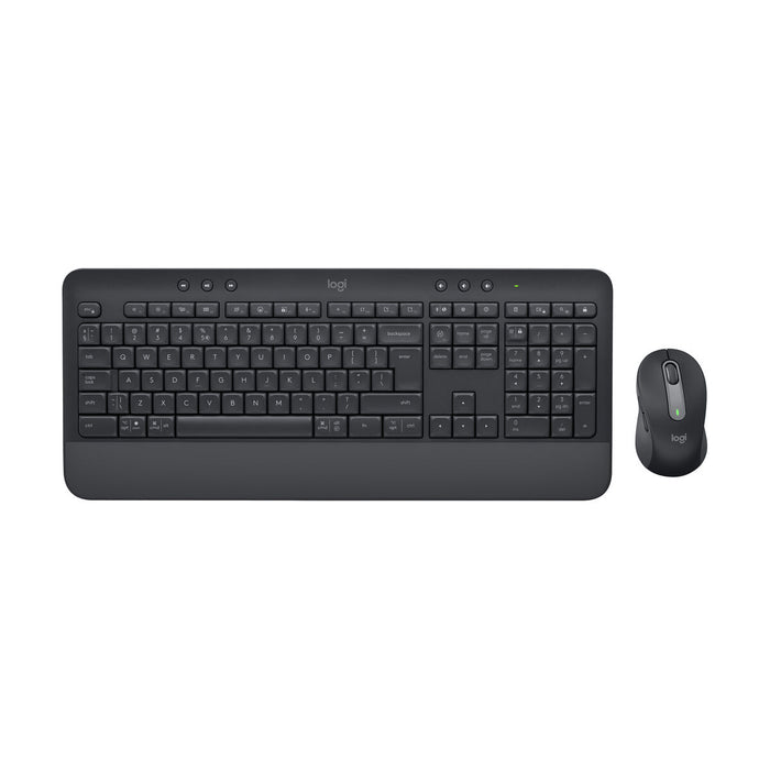 Tastatură și Mouse Fără Fir Logitech MK650 Gri QWERTY