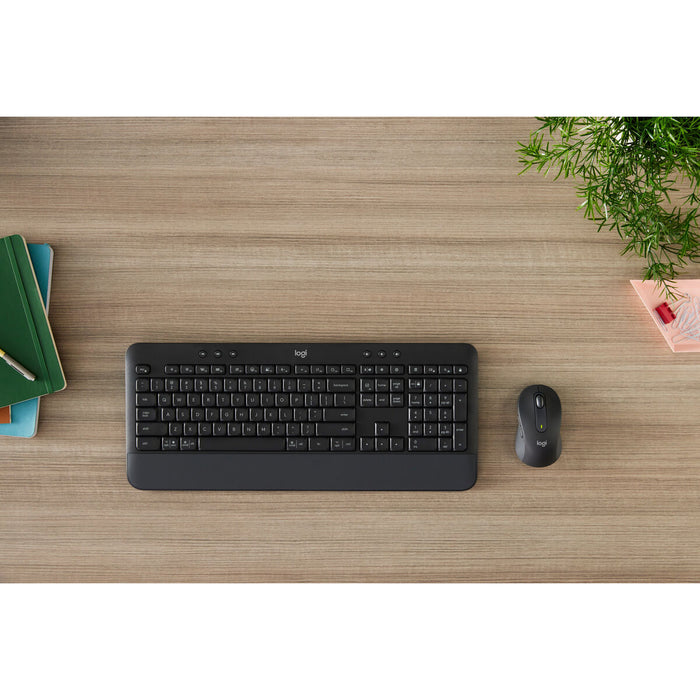 Tastatură și Mouse Fără Fir Logitech MK650 Gri QWERTY