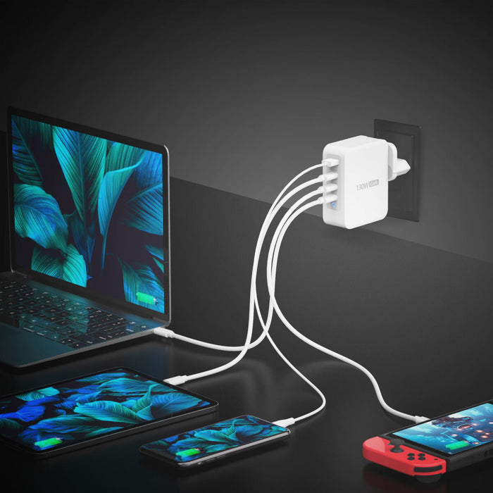 Cablu USB j5create JUP43130E-EN Alb/Gri