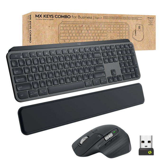 Tastatură și Mouse Fără Fir Logitech 920-010930 Qwerty Spaniolă