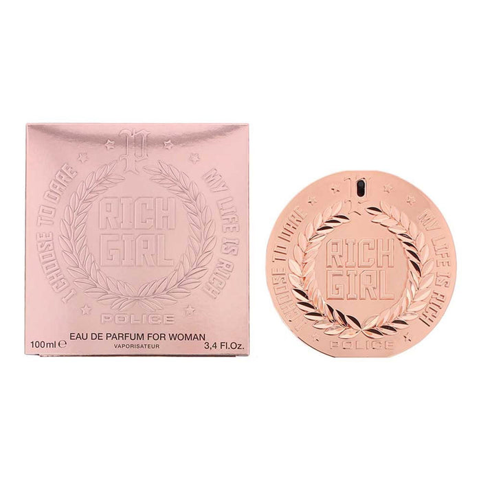 Apă de parfum Police Rich Girl, pentru femei, 100 ml