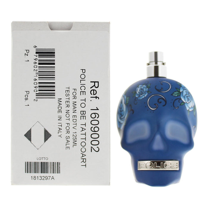Apă de toaletă Police To Be Tattooart, pentru bărbați, 125 ml, tester