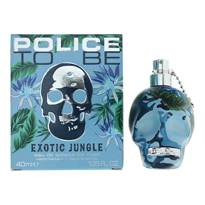 Apă de toaletă Police To Be Exotic Jungle, pentru bărbați, 40 ml